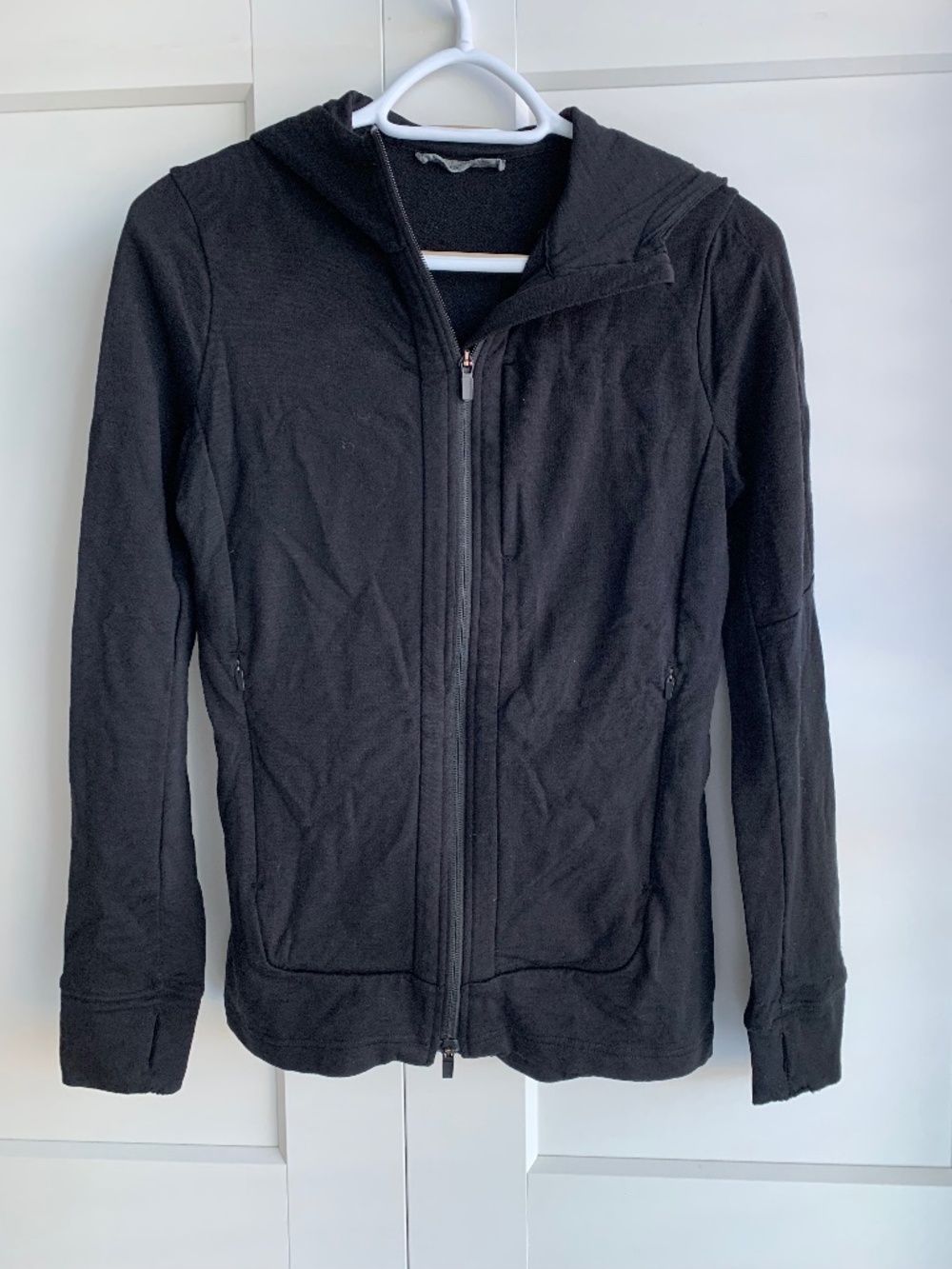 Icebreaker Full zip hoodie jacket women's size S